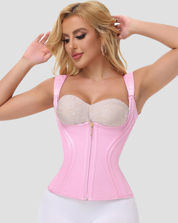 Sorelyne® Girdles Colombianas Double Tummy Control Boned Waist Trainer