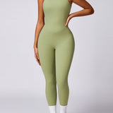 Peach Hip-lifting and Beautiful Back Quick-drying Yoga Jumpsuit