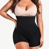 Seamless High Waisted Tummy Control Shapewear Shorts for Women with Removable Straps