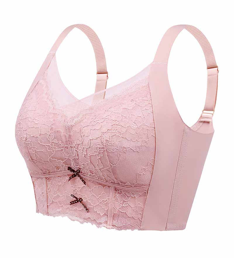 Breathable Wireless Lace Full Coverage Comfortable Bra