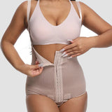Women's Tummy Control Adjustable Buckle Front Open Bust Shapewear