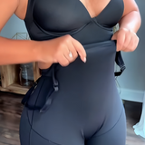 Sorelyne® Slimming Open Bust Adjustable Shoulder Straps Jumpsuit Bodyshaper