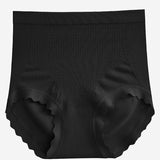 Women's High Waisted Antibacterial Crotch Briefs Stretch Full Coverage Panties