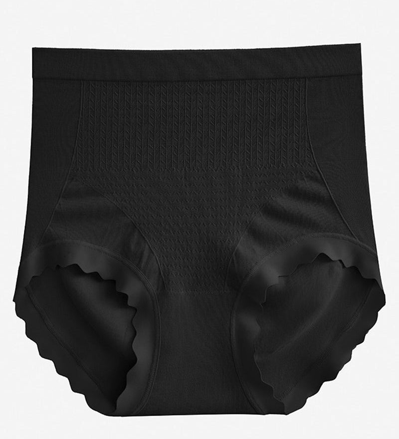 Women's High Waisted Antibacterial Crotch Briefs Stretch Full Coverage Panties