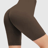 Yoga Shorts High Waist Seamless Hip Lift Shorts