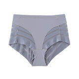 Lace Stripe Undetectable High Waist Briefs Underpants