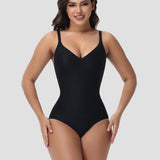Sorelyne® V Neck Compression Shapewear Snatch Butt Lifting Full Bodysuit (Pre-Sale)