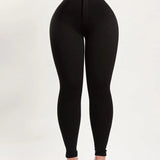 Elasticity Tummy Control High Waist Shaping Butt Lifting Slimming Leggings