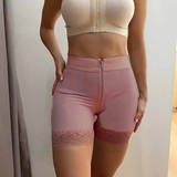 Sorelyne® Internal Hooks Firm Compression Zipper Butt Lift Peachy Shaper Shorts