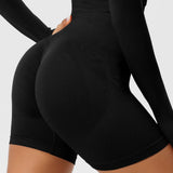 Mid-rise Tummy Control Hip Lift Thin Style Shaping Shorts