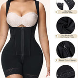 Sorelyne® High compression Front Zipper Mid Thigh Shapewear