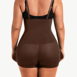 Seamless High Waisted Tummy Control Shapewear Shorts for Women with Removable Straps