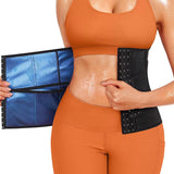 Women's Sweat Weight Loss Sports Waist Trainer Belly Shaping Sauna Corset Girdle