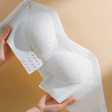 Seamless Push up Full Cup Bandeau Bra