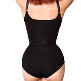 High Waist Ruched Shaping Swimsuits One Piece Tummy Control Swimwear