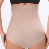 Seamless High Waist Shapewear Briefs Tummy Control Postpartum Shaping Underwear