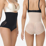 High-waisted Tummy Control Breathable Mesh Panties Shorts
