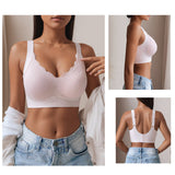 Women's Seamless Wireless Anti-sagging Minimizer Thin Adjustment Bra