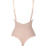 Seamless Tummy Control Bodysuit Butt Lifter Thong Backless Body Shaper