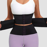 Waist Trainer Corset Double Belt Breathable Belly Slimming Workout Adjustable Girdles Girdle