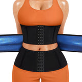 Women's Sweat Weight Loss Sports Waist Trainer Belly Shaping Sauna Corset Girdle