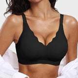Women's Seamless Breathable Wire Free Comfort Push Up Bra