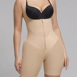 Girdles Colombianas Front Zipper Open Bust Full Body Shaper