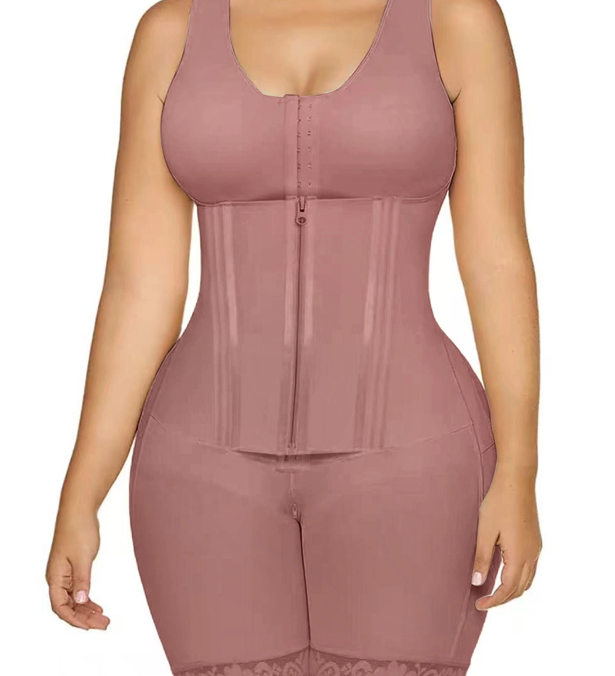 Girdles Colombianas Mesh Panel Waist Trainer Body Shaper
