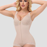 Sorelyne® Girdles Colombianas Lace Cups Front Zipper Body Shaper