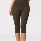 High Waist Tummy Control Butt Lifting Capri Yoga Leggings