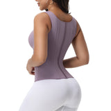 Sorelyne® Girdles Colombianas Zip Front Steel Bone Tummy Control Waist Trainer