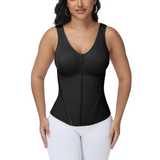Sorelyne® Corset Vest with Padded Bra Front Zipper Waist Trainer