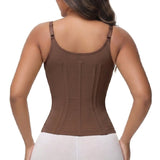 Sorelyne® Floral Lace Overbust Waist Trainer Top With Nipple Covers