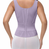 Adjustable Strap High Compression Zipper Bustier Shaper Vest
