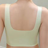 Wire Free Seamless Thin Breathable Bra with Delicate Floral Lace
