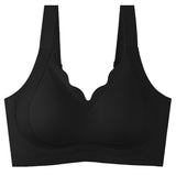 Thin Breathable Wire Free Double Lift Anti Sagging Minimizer Bra