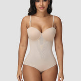 Sorelyne® Lace-Detail Underwire Bustier Bodysuit