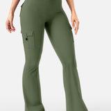 High Waisted Stretch Butt Lifting Cargo Leggings
