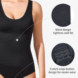 Women's Seamless Round Neck Tummy Control Briefs Bodysuit