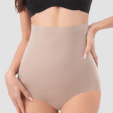 Seamless High Waist Shapewear Briefs Tummy Control Postpartum Shaping Underwear