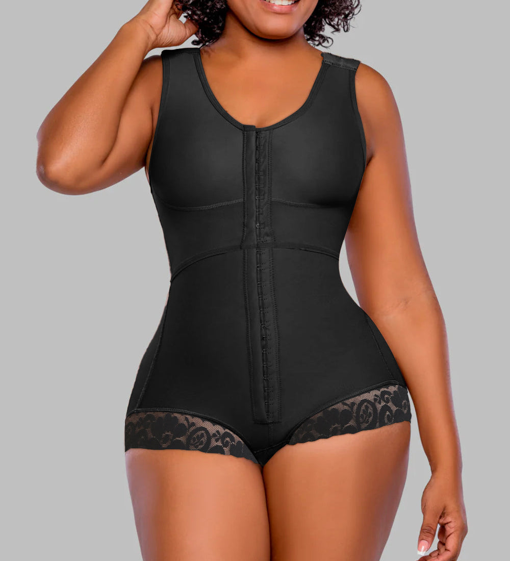 Sorelyne® Butt Lifting Shapewear Bodysuit Hook and Eye Tummy Control Slimming Body Shaper