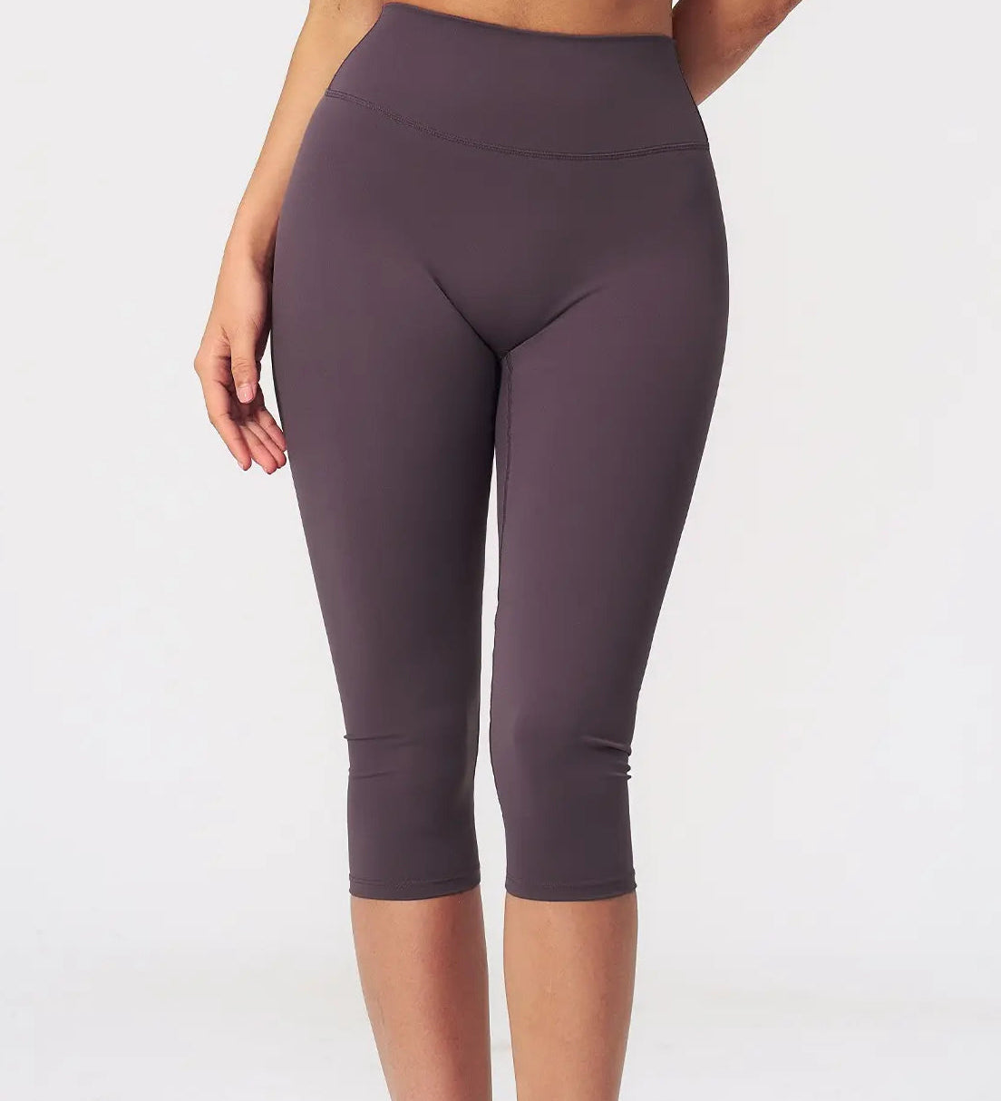 High Waist Tummy Control Butt Lifting Capri Yoga Leggings
