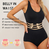 Tummy Control Scoop Neck Sculpting Thong Tank Top Shapewear Bodysuits