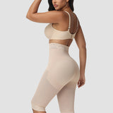 Sorelyne® High Waisted Lace Trim Tummy Control Thigh Slimmer