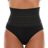 Hollow Breathable High Waist Butt Lift Elastic Seamless Thong Shaping Underwear