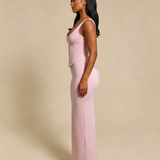 Hourglass Figure Body Shaper The Corset Maxi Dress Two-Piece Set