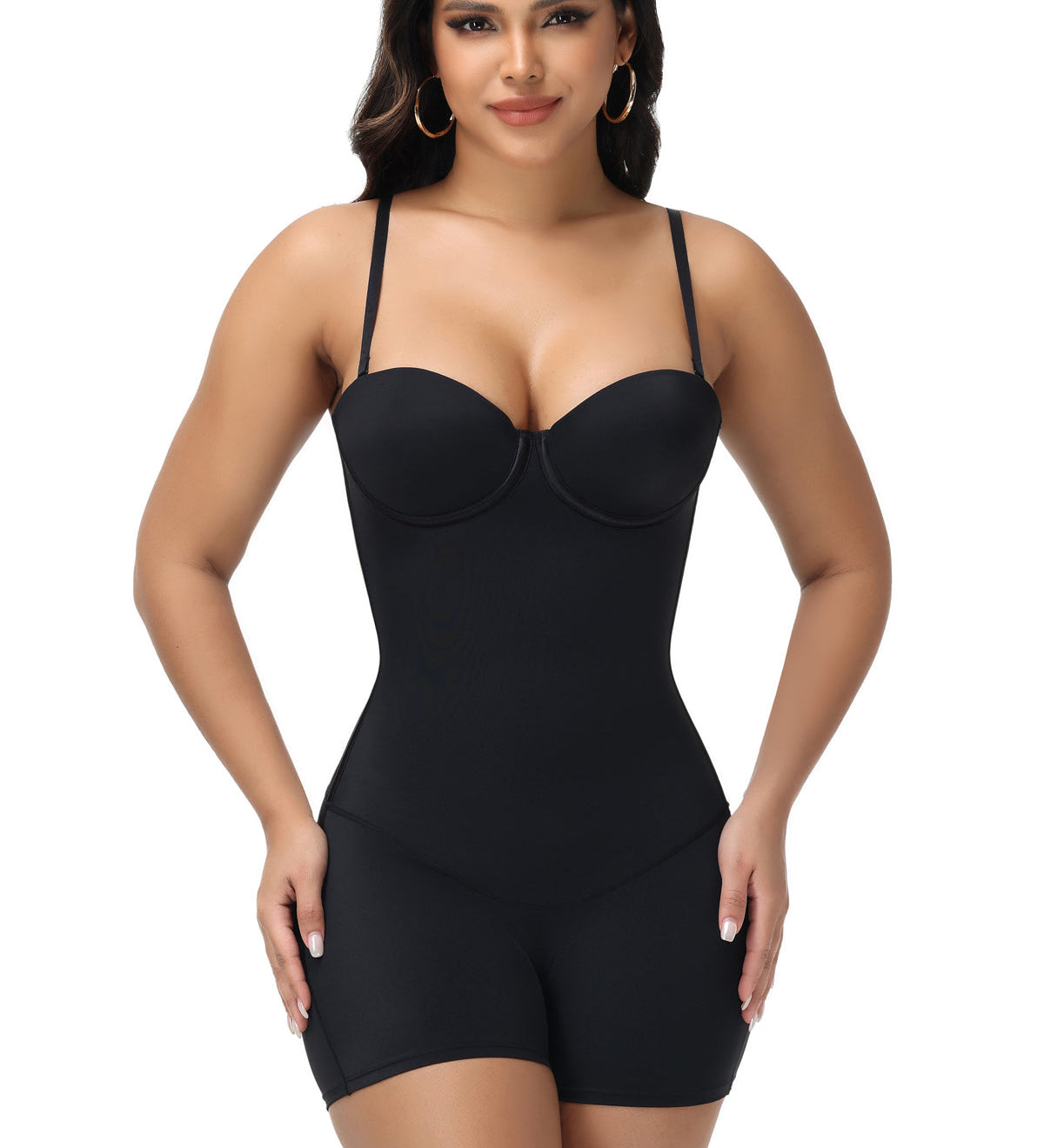 Sorelyne® Built In Bra Lace Up Back Shapewear Bodysuit