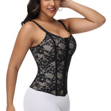 Sorelyne® Girdles Colombianas Waist Trainer Floral Lace Corset Top