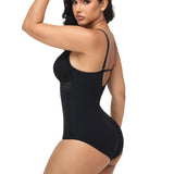 Sorelyne® Lace Panel Deep V Bodysuit Shapewear
