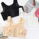 Women Front Closure With Adjustable Shoulder Straps Shaping Bras